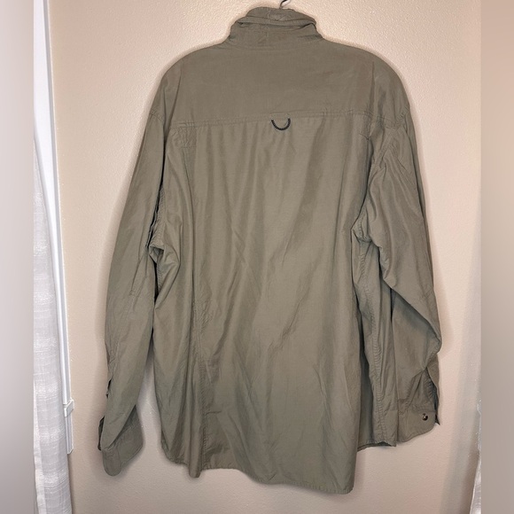 Gander Mountain Men’s Guide Series Button Down Shirt Size XL Tan - Picture 5 of 7